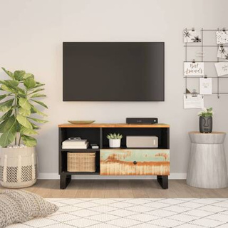 vidaXL Szafka pod TV, 80x33x46 cm, drewno i materiał drewnopochodny