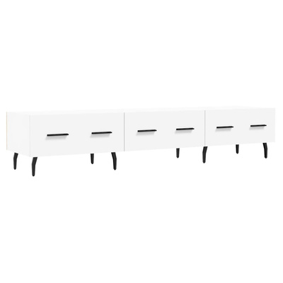 vidaXL Szafka pod TV, biała, 150x36x30 cm, materiał drewnopochodny model standard