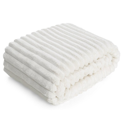 Koc Soft biały 170x210