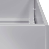 Doniczka 120x80x40 cm Stal ocynkowana