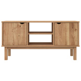 vidaXL Szafka pod TV OTTA, 113,5x43x57 cm, lite drewno sosnowe