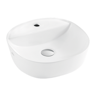 Umywalka nablatowa Parla biała  Invena