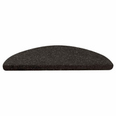 Samoprzylepne nakładki na schody, 15 szt., 56x17x3 cm, czarne