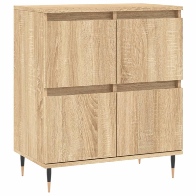 vidaXL Komoda, dąb sonoma, 60x35x70 cm, materiał drewnopochodny model standard
