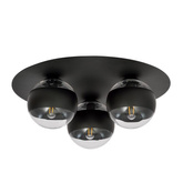 Lampa sufitowa SOLAR 3 BLACK/STRIPE