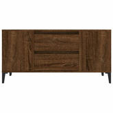 Szafka pod TV, brązowy dąb, 102x44,5x50 cm vidaXL