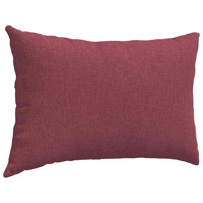 Poduszki na sofę 2 pcs Czerwone wino 60 x 40 cm tkanina