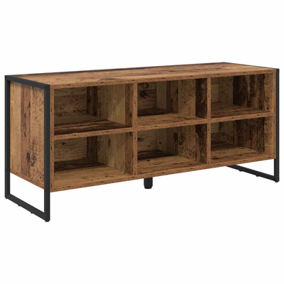 Szafka na buty z przechowywaniem Stare drewno 100 x 35 x 44 cm