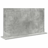 Lustro toaletowe Prostokątny Betonowy szary 80 x 45 x 18 cm