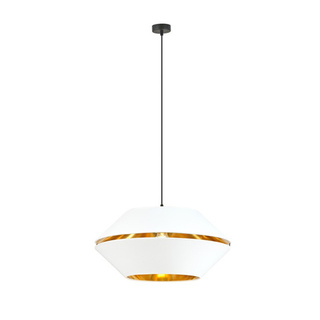 Lampa wisząca  PIANO 1 WHITE/GOLD