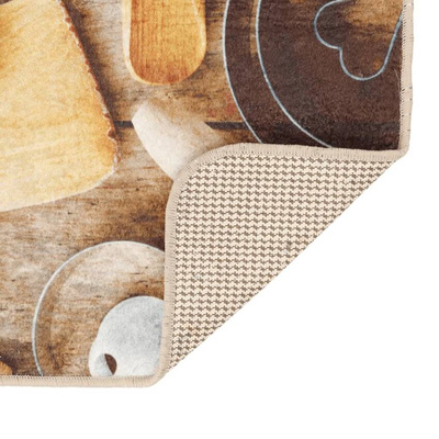 vidaXL Dywanik kuchenny, kolorowy, 60x180 cm, antypoślizgowy model standard