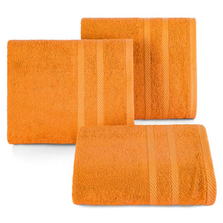 Ręcznik Milo pomarańczowy 100x150
