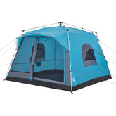 vidaXL Namiot rodzinny, kabinowy, 7-os, niebieski, szybkie rozkładanie