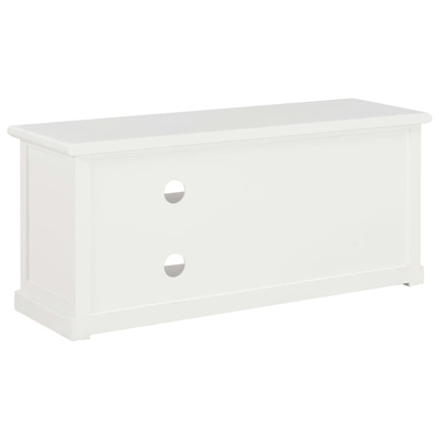 Szafka pod TV, biała, 90x30x40 cm, drewniana vidaXL