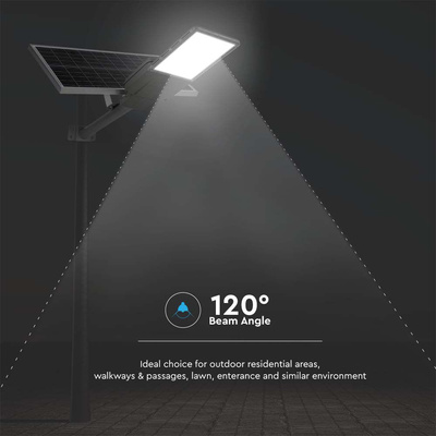 35W Lampa Uliczna LED Solarna /  Bateria: 75AH LiFePO4 / Barwa: 4000K