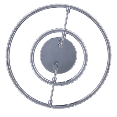 Lampa sufitowa okrągła LED chrom plafon 36W 3000K Adel Candellux 98-69634