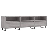 vidaXL Szafka pod TV, szary dąb sonoma, 150x30x44,5 cm model standard