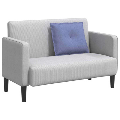 Poduszka na plecy Niebieski dżins 60 x 19 x 50 cm tkanina