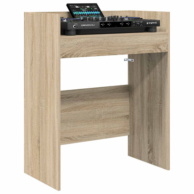 Stół DJ-ski dąb Sonoma 102 x 45 x 102 cm Drewno inżynieryjne