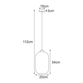 Lampa wisząca K-5751 z serii SILVA