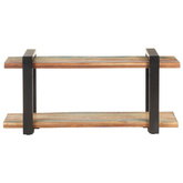 vidaXL Szafka pod TV, 90x40x40 cm, lite drewno z odzysku