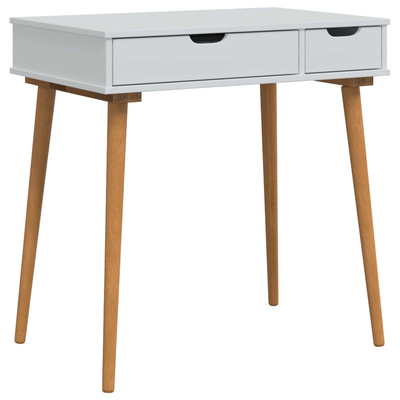 Zestaw toaletki FAUSKE 2 szt. Biały 76 x 50 x 143 cm