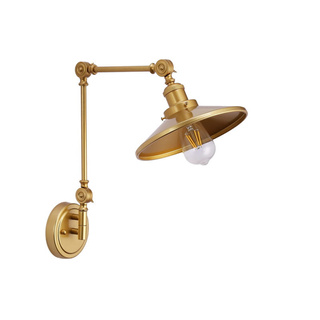 Kinkiet Retro nastawny Złoty Abruzzo Gloria