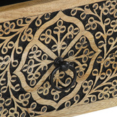 Szafka nocna, 40x33x46 cm, lite drewno mango