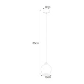 Lampa wisząca K-5600 z serii ABRO