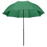 Parasol wędkarski / na ryby zielony, 240x210 cm