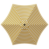 Parasol ogrodowy z podstawą 300 x 300 cm Poliester Prostokątny
