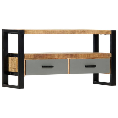 vidaXL Szafka pod TV, 100x30x50 cm, lite drewno mango
