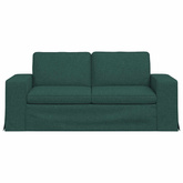 Sofa Ciemna zieleń 182 x 80 x 82 cm tkanina