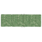 vidaXL Poduszki na leżaki, 2 szt., wzór w liście, tkanina Oxford