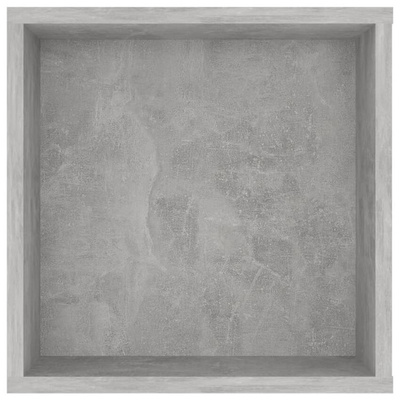 vidaXL Wisząca szafka pod TV, szarość betonu, 102x35x35 cm