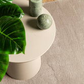 vidaXL Dywan HUARTE z krótkim włosiem, piaskowy, 80x200 cm