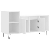 vidaXL Szafka pod TV, biała, 100x35x55 cm, materiał drewnopochodny wariant 4