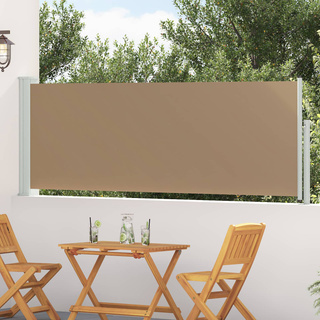 Rozkładany boczny markiz 300 x 100 cm Poliester Prostokątny