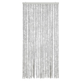 Zasłona przeciwko owadom, szara, 90x220 cm, szenil