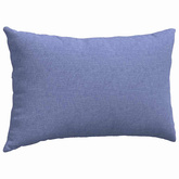 Poduszki na sofę 2 pcs Niebieski dżins 50 x 30 cm tkanina