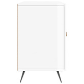 vidaXL Komoda, biała z połyskiem, 100x36x60 cm materiał drewnopochodny model standard