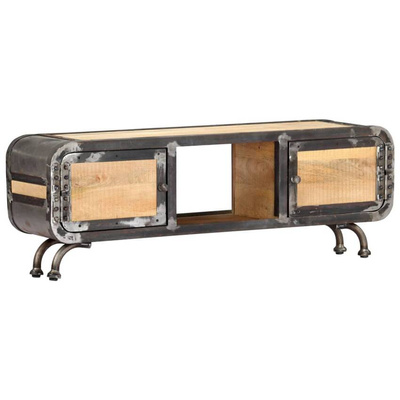 vidaXL Szafka pod TV, 120 x 30 x 42 cm, lite drewno mango