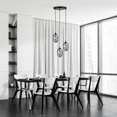 Lampa wisząca ASTRAL 3 BL PREMIUM GRAFIT