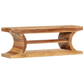 vidaXL Szafka pod TV, 118x30x40 cm, lite drewno sheesham
