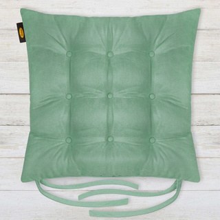 Siedzisko Ada jasnoturkusowe 40x40