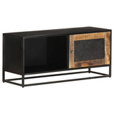 vidaXL Szafka pod TV, 90x30x40 cm, surowe drewno mango