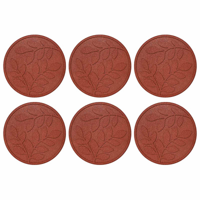 Kamień kroczący 6 pcs Czerwony ? 44 x 2 cm Guma