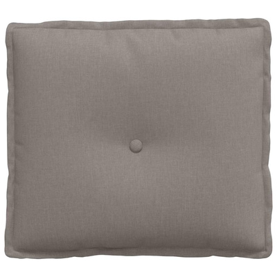 Poduszka na plecy Ciemnoszary 50 x 19 x 45 cm tkanina