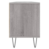 vidaXL Szafka pod TV, szary dąb sonoma, 150x30x44,5 cm w kolorze cm