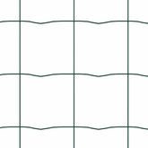Ogrodzenie Euro 1,4 x 10 m Żelazo pokryte PVC zielony